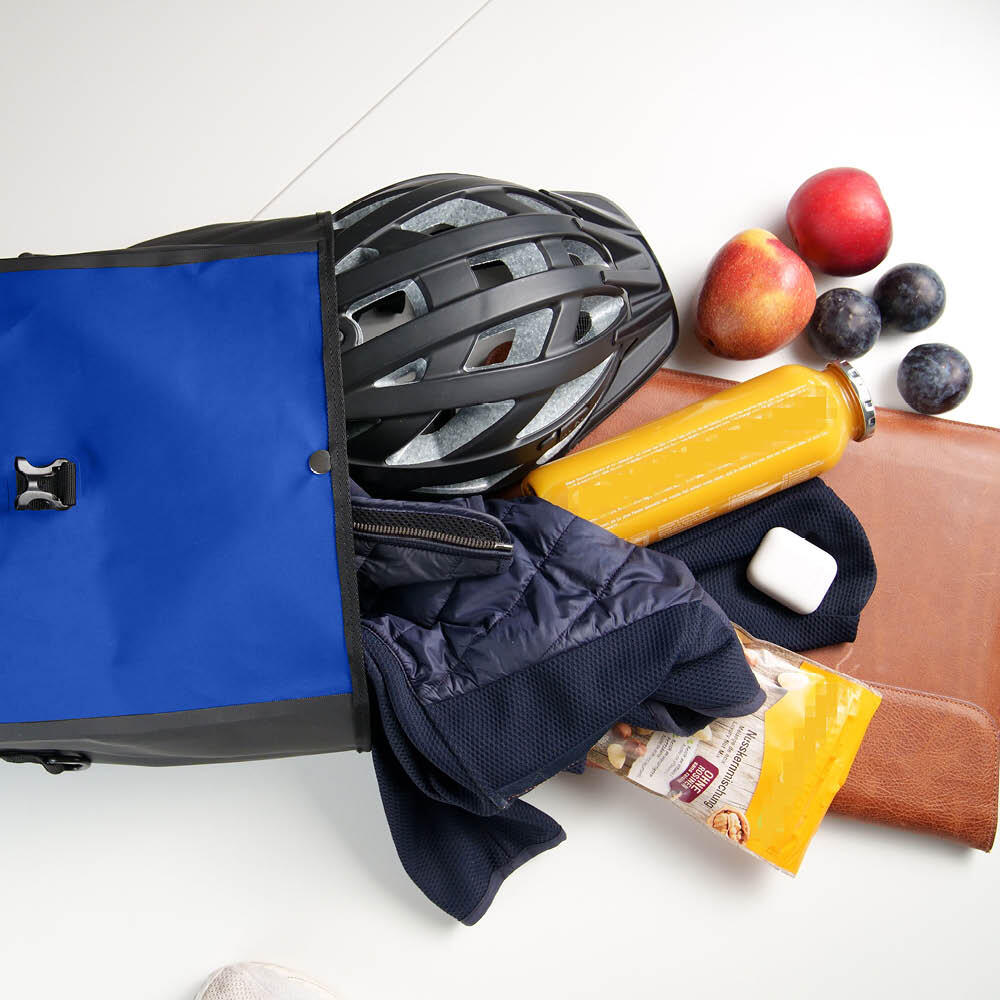 Fahrradtasche Pro 25L-Wasserdichte Gepäckträgertasche mit Schultergurt 2/6