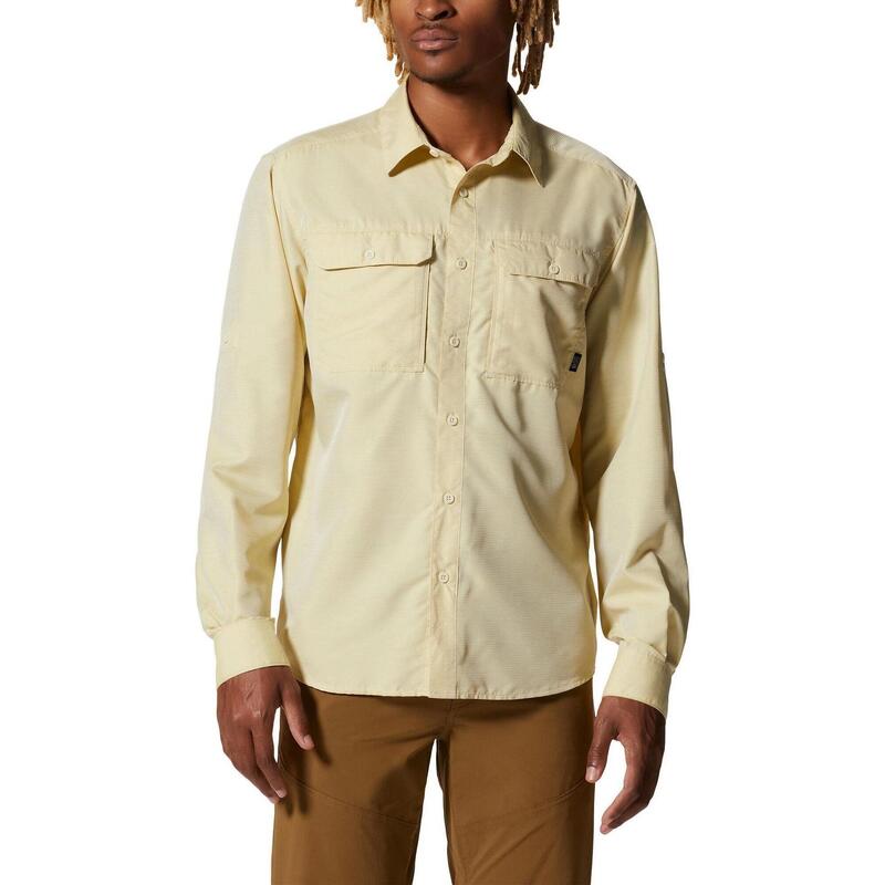 Camasa de drumetie Canyon Long Sleeve Shirt - galben barbati