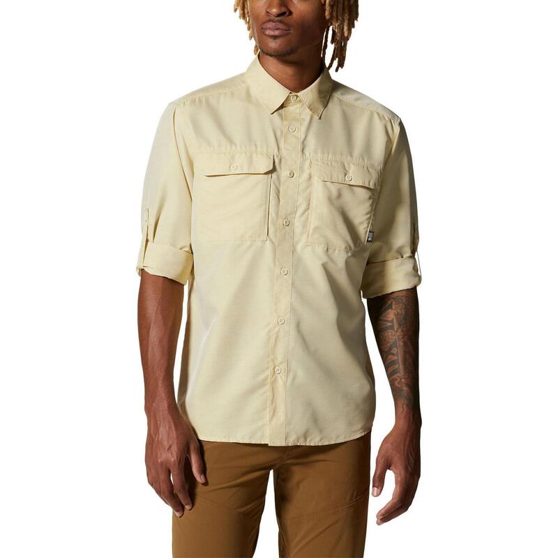 Canyon Long Sleeve Shirt férfi túraing - sárga