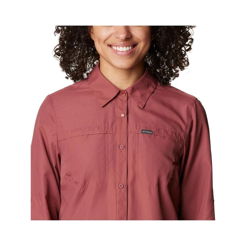 Camasa de drumetie Silver Ridge 3.0 Long Sleeve Shirt - rosu femei