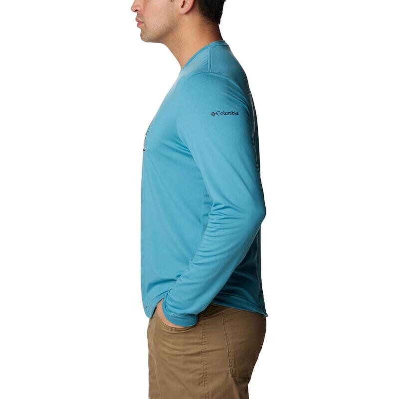 Tricou cu maneci lungi, pentru sport Tech Trail Long Sleeve Graphic barbati