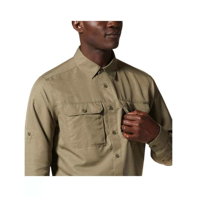 Canyon Long Sleeve Shirt férfi túraing - zöld
