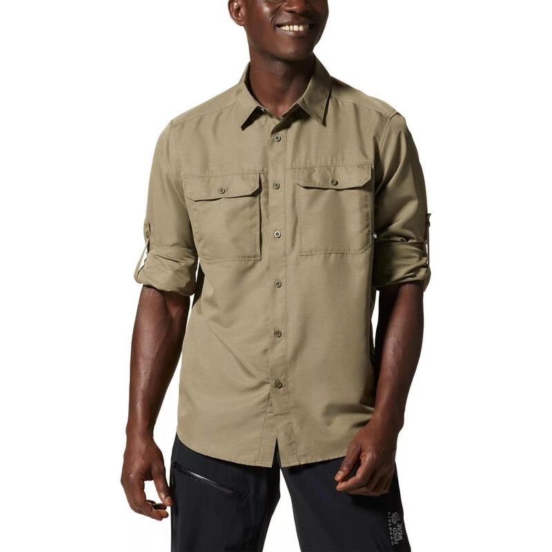 Camasa de drumetie Canyon Long Sleeve Shirt - verde barbati