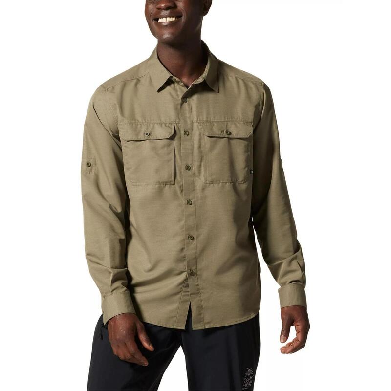 Canyon Long Sleeve Shirt férfi túraing - zöld