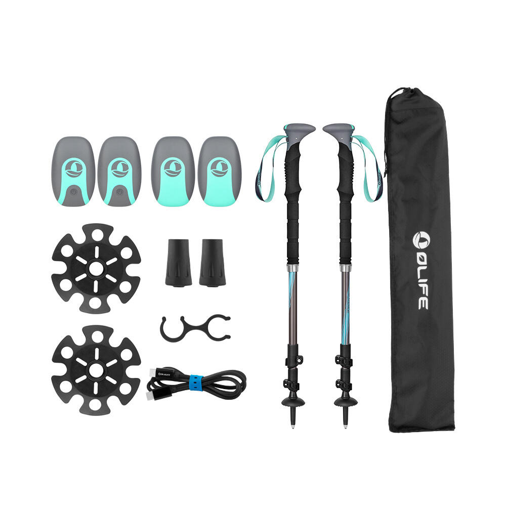 Bastones de senderismo con luz integrada Beamwalk T3 Trekking Olife Olight 3/6