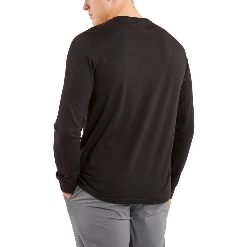 Jemeson LS T-Shirt férfi hosszú ujjú póló - fekete
