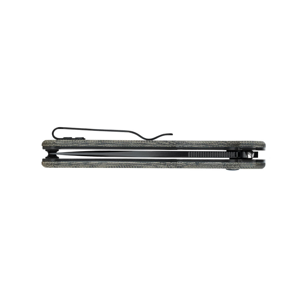 Navaja de acero inoxidable Mettle 2 Micarta OD Green Oknife 3/4