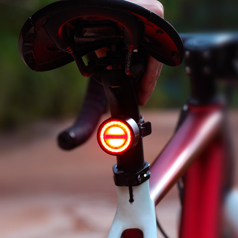 Luz traseira de bicicleta vermelha recarregável Olight BS 100 2/5