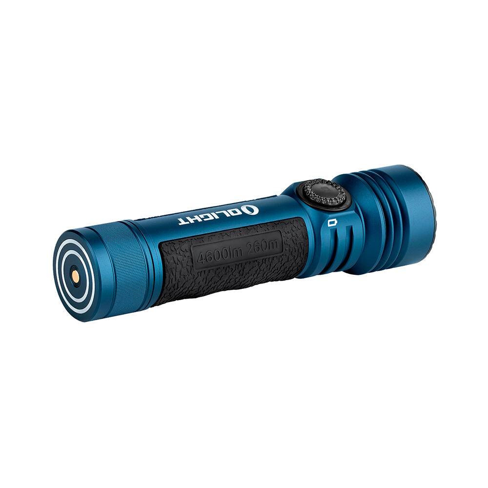 Linterna LED de mano Seeker 4 Pro 4.600 lum Olight Azul Medianoche CW 2/8