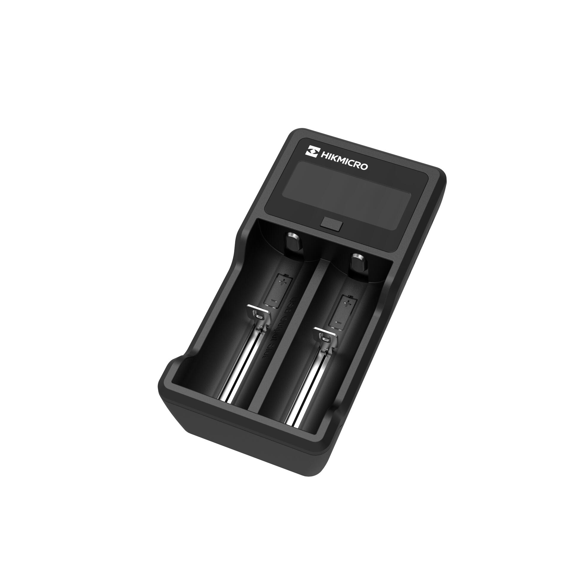 Cargador externo con 2 canales HIKMICRO 3/7