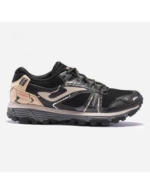 Zapatilla Trekking Mujer Joma Shock 2301 Negro Oro Confortable