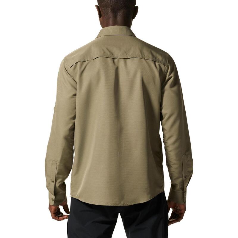 Canyon Long Sleeve Shirt férfi túraing - zöld