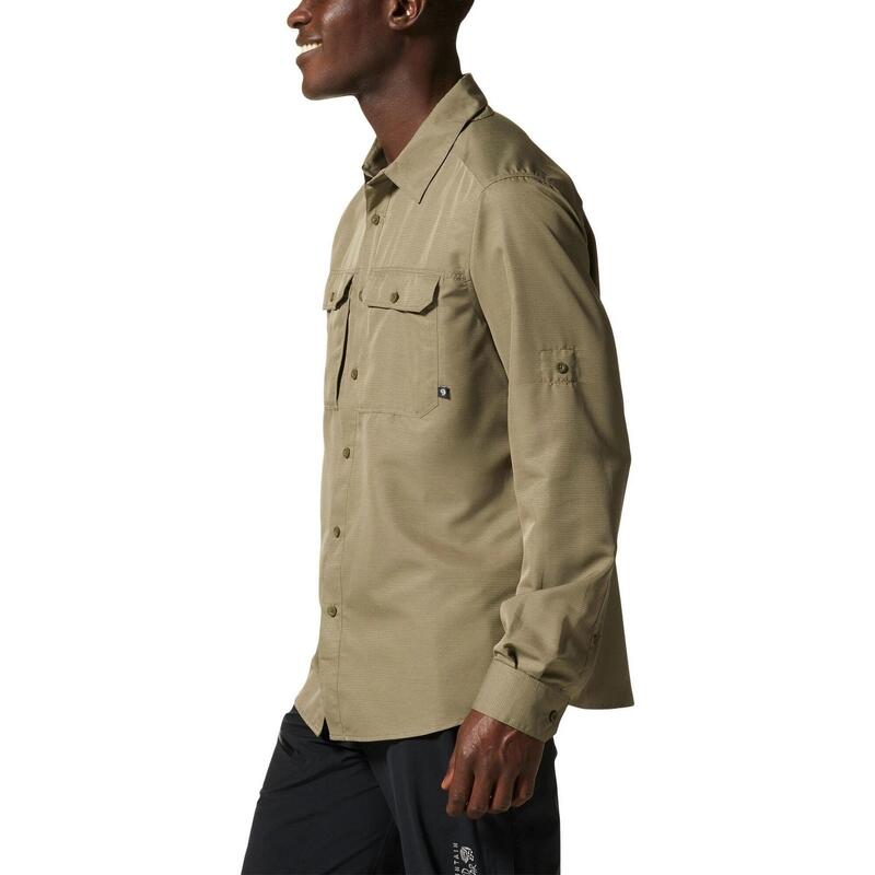 Canyon Long Sleeve Shirt férfi túraing - zöld