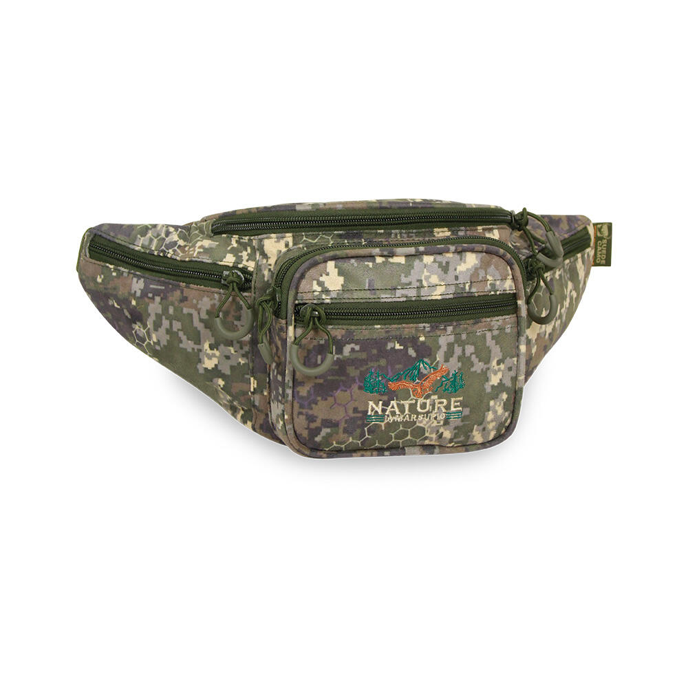 MARSUPIO LINEA NATURE Pochete Suede Camo Prisma Nature by Marsupio