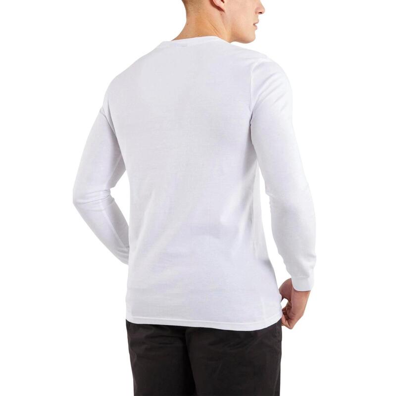 Royton LS T-Shirt férfi hosszú ujjú póló - fehér