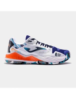 Zapatilla Pádel Hombre Joma Spin 2304P Royal Blanco Transpirable