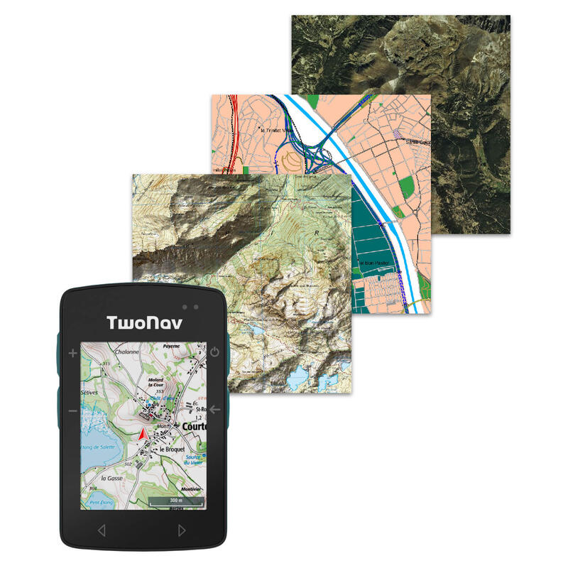 Montre GPS de randonnée TwoNav Ultra avec ceinture cardio