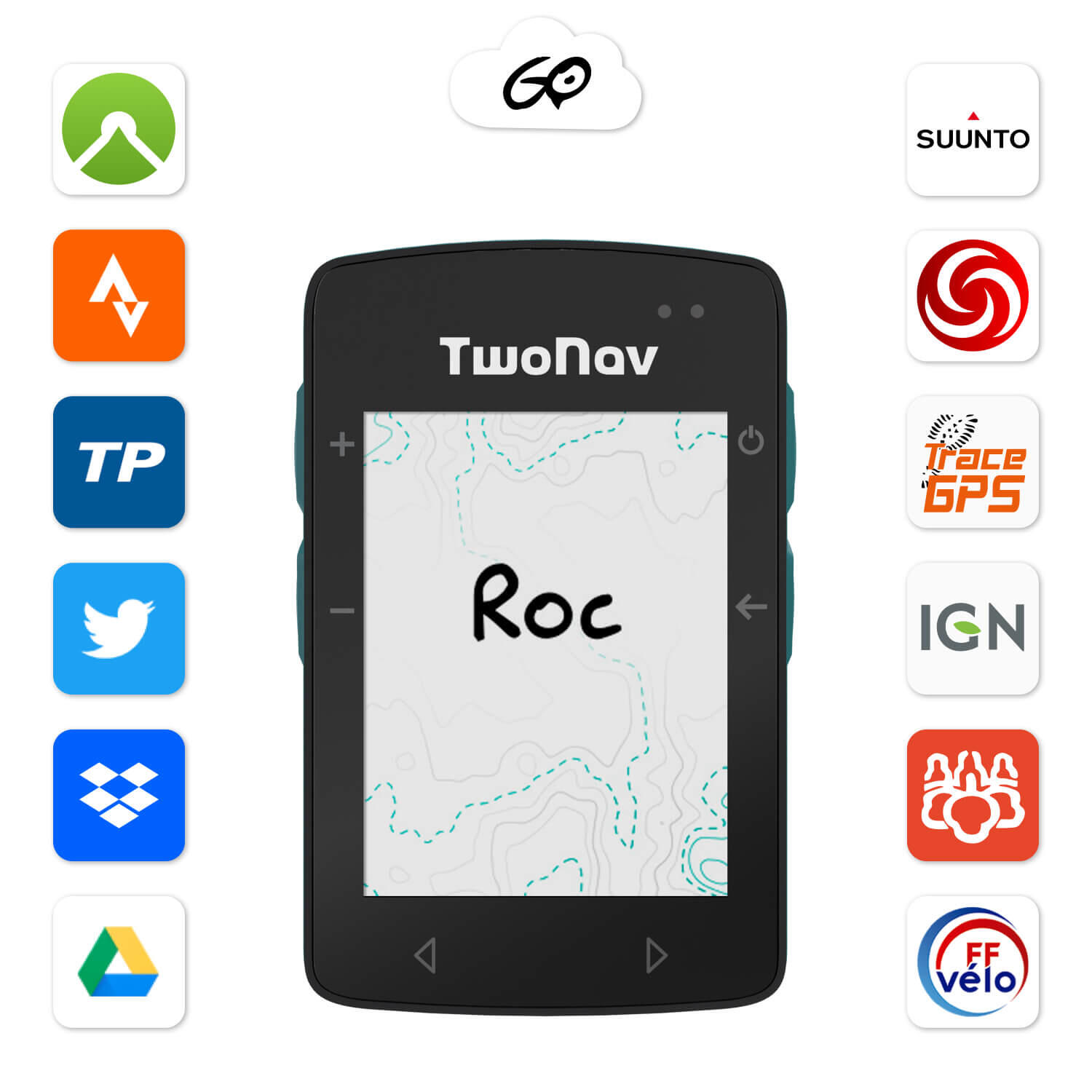 GPS Roc (32 GB) TwoNav 4/7