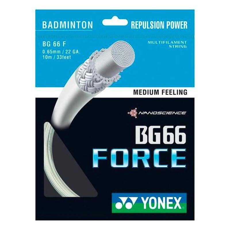 Naciąg do rakiety do badmintona Yonex BG 66 Force 10m