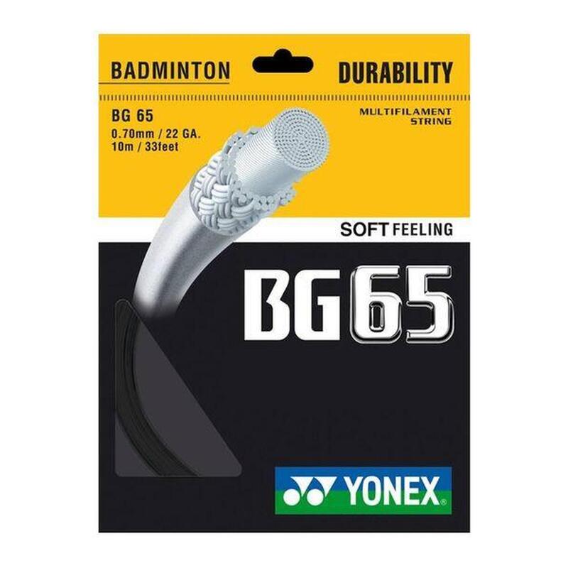 Naciąg do rakiety do badmintona Yonex BG65 10m