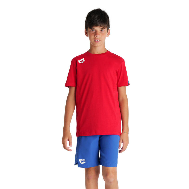 Tricou sport Arena Team T-Shirt Panel junior
