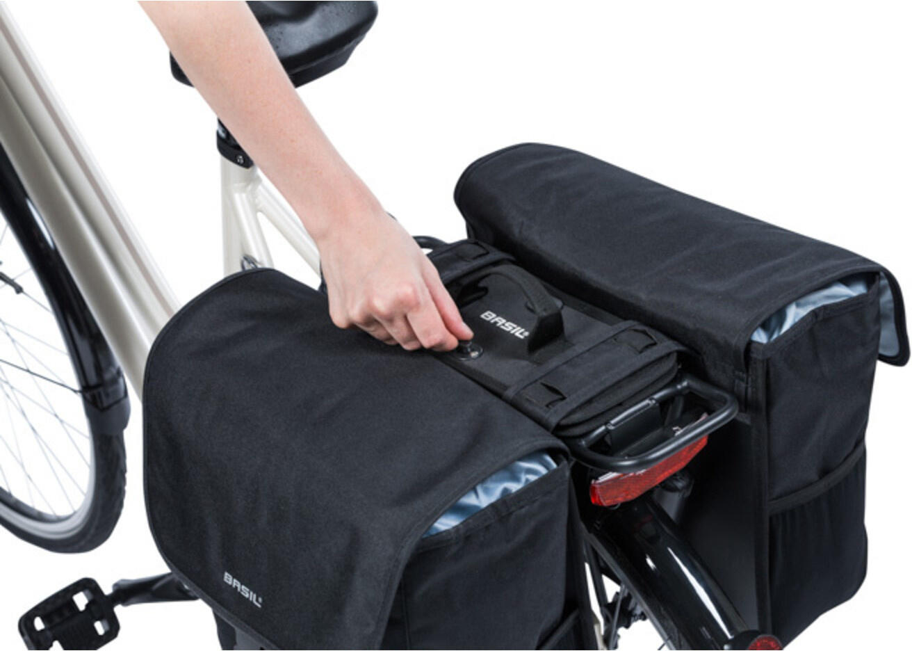 Maniglia per convertire la borsa in una borsa da trasporto Basil 4/7