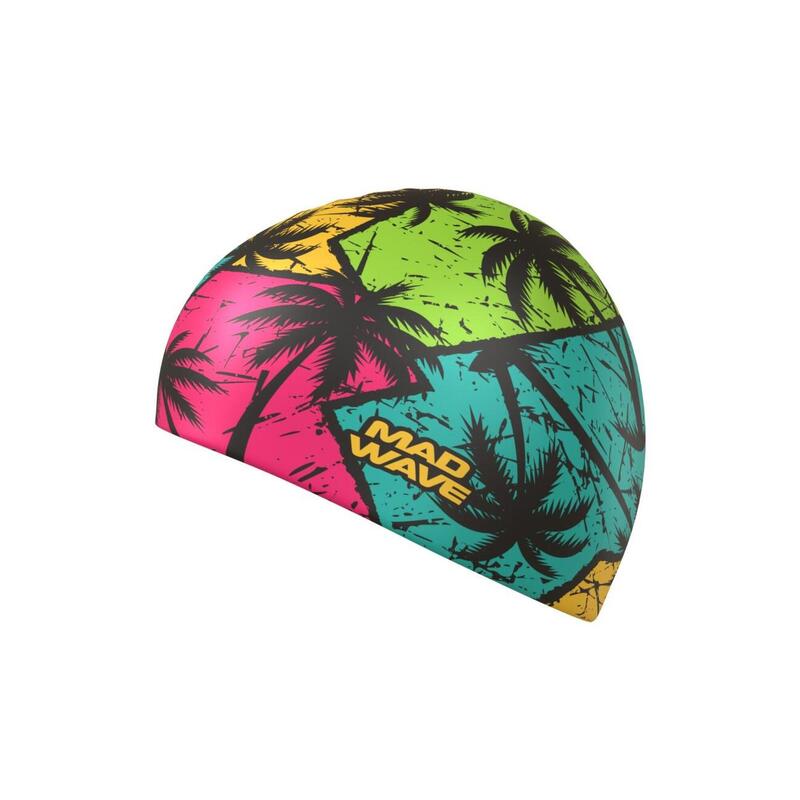 Gorro de natación silicona Tropic Negro