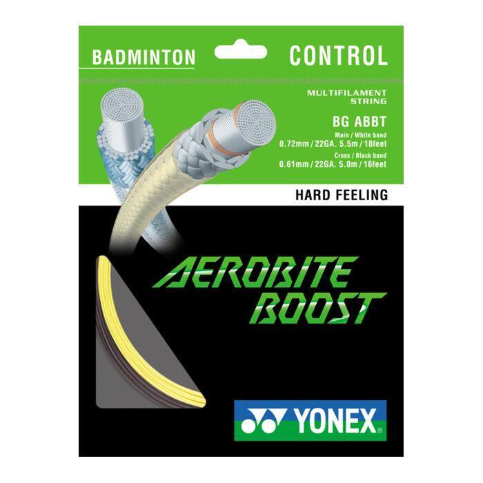 Naciąg hybrydowy do rakiety do badmintona Yonex Aerobite Boost