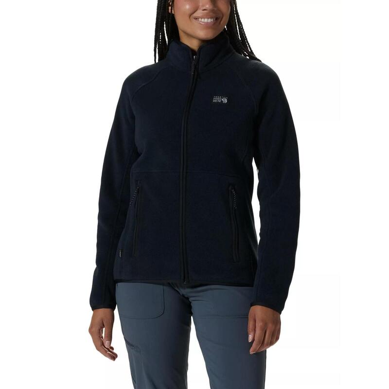 Sweter polarowy Polartec Dbl Brushed Full Zip - czarny