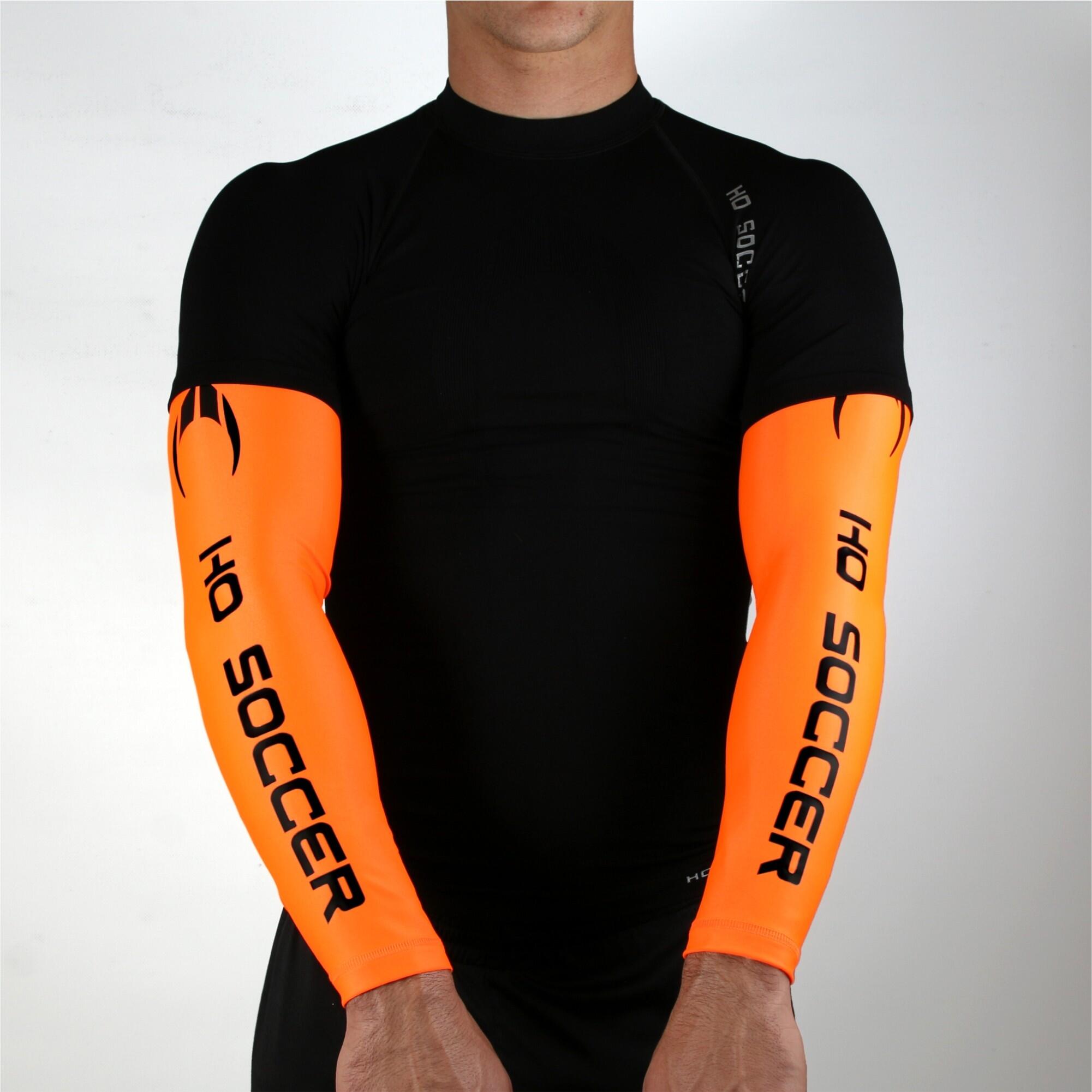 Manguito Anti-Abrasão HO SOCCER Laranja 3/4