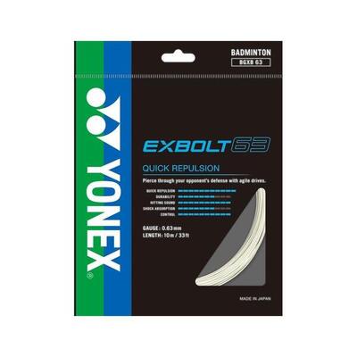 Badminton racketsnaren yonex bg exbolt 63