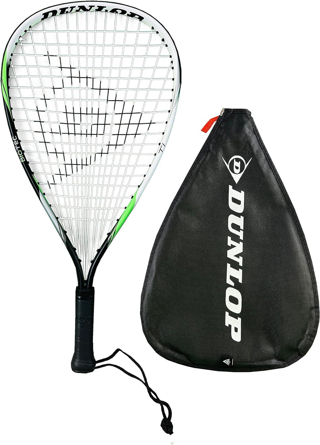 Dunlop Biotec Titanium Racketball Racket & Cover 1/3