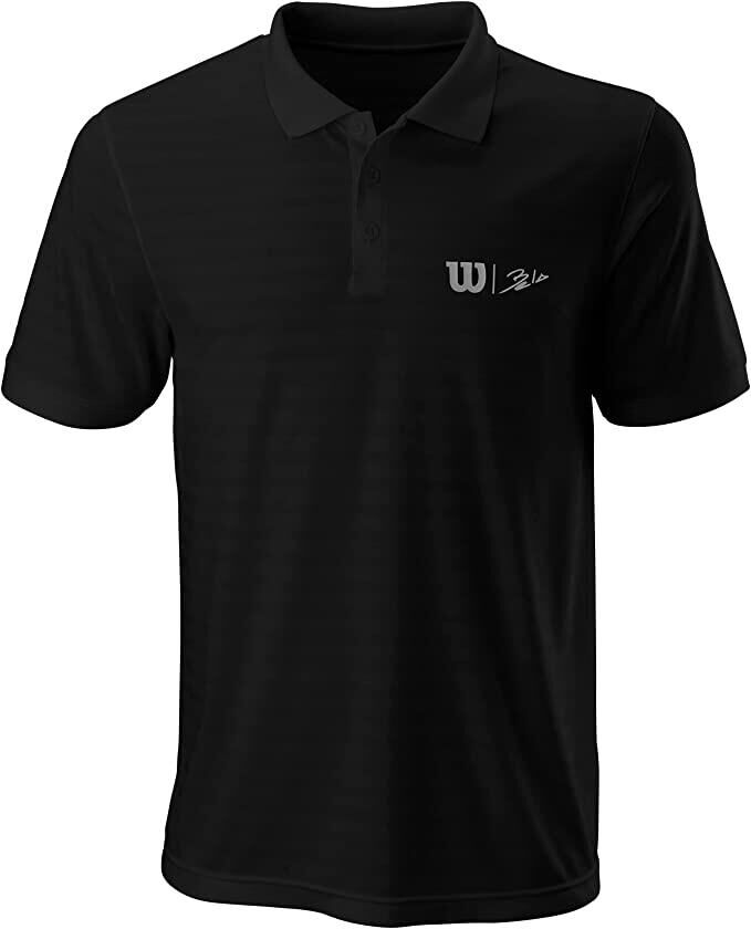 WILSON Wilson Bela Stripe II Polo Top - Black