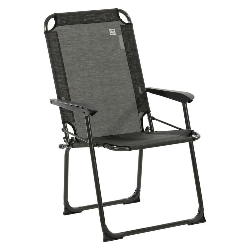 Silla de camping Como Compact plegable Respaldo alto aluminio