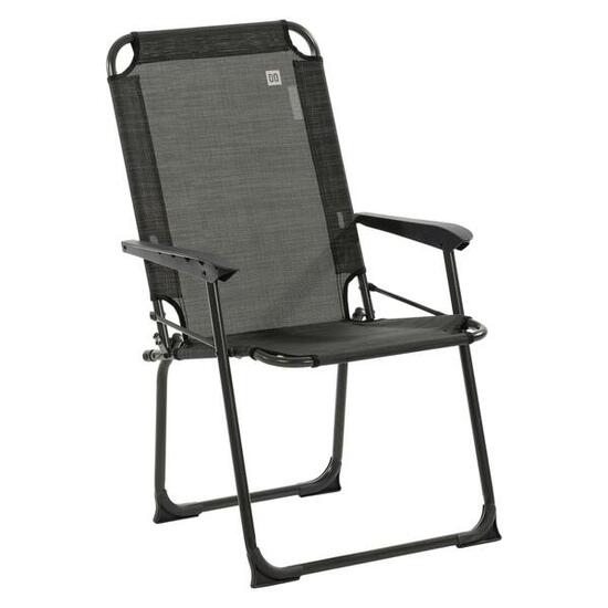 Silla de camping Como Compact plegable Respaldo alto aluminio