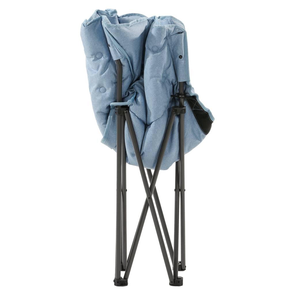 Travellife Lago stoel cross wave blue 4/5