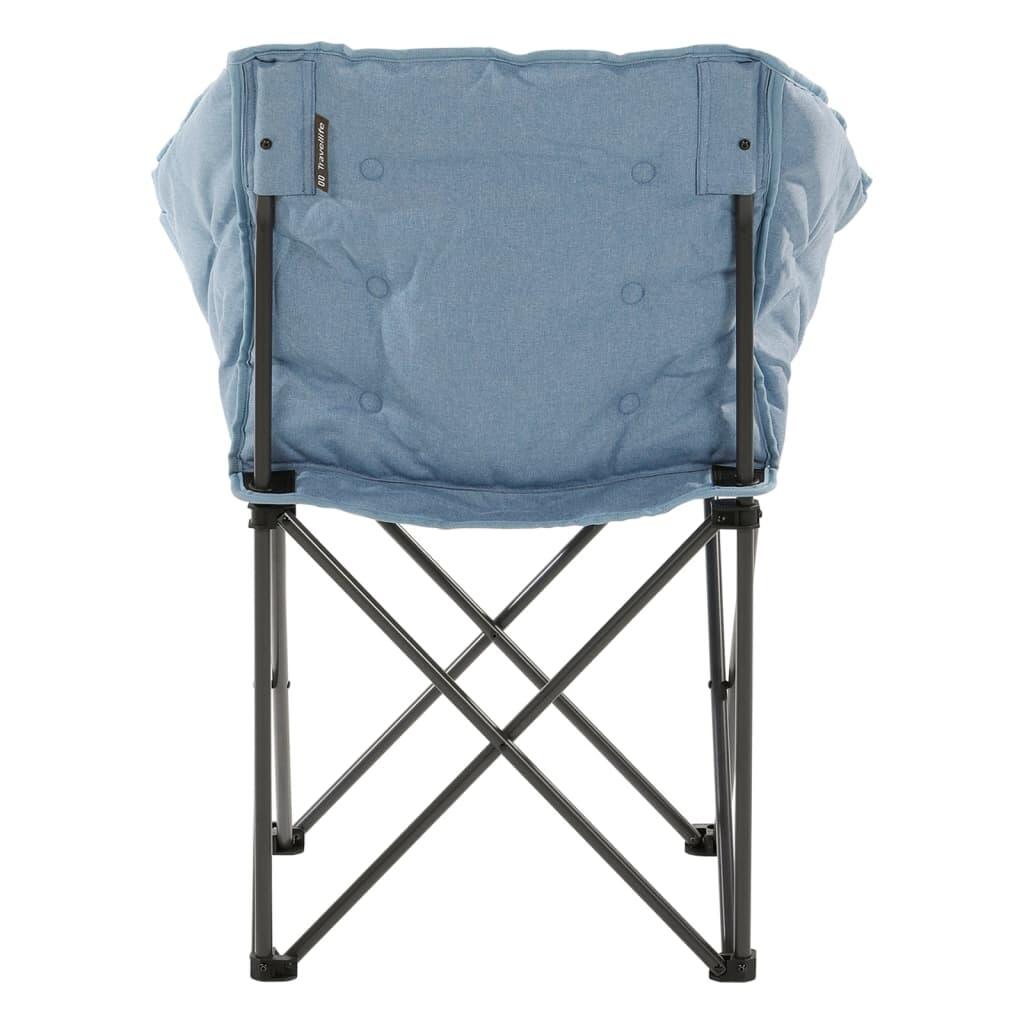 Travellife Lago stoel cross wave blue 3/5