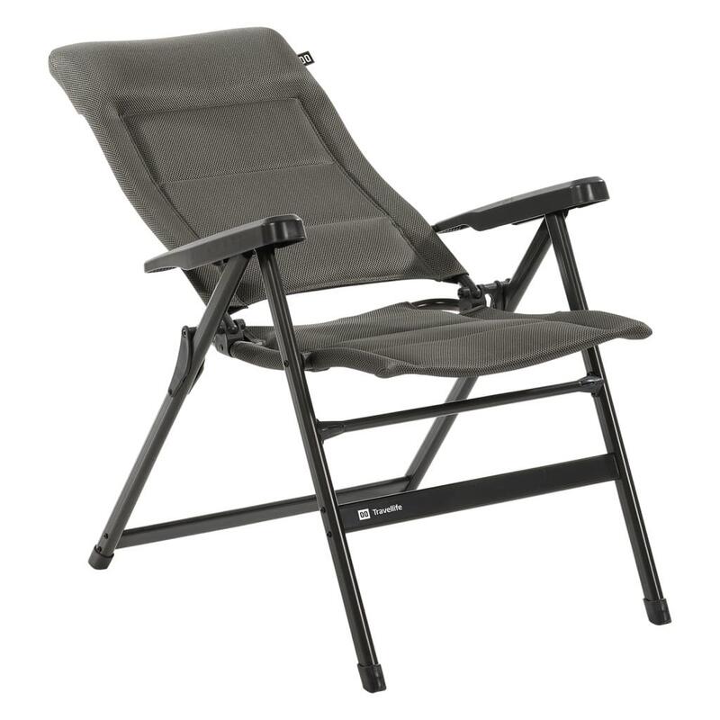 Travellife Barletta standenstoel comfort L dark grey