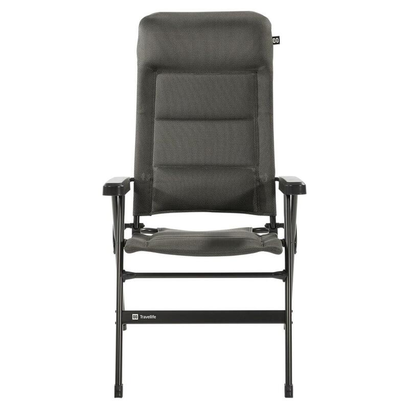 Travellife Barletta standenstoel comfort L dark grey