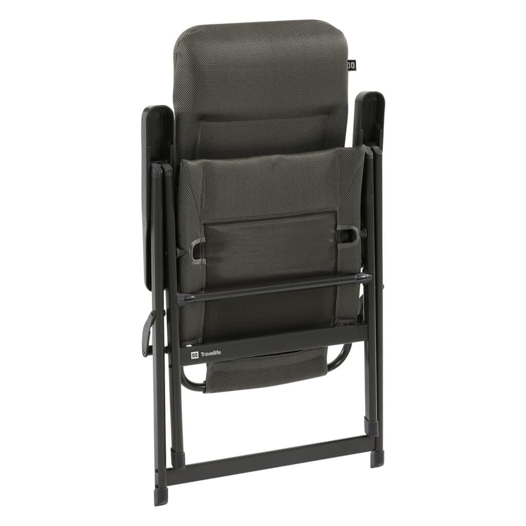Travellife Barletta chaise réglable comfort L dark grey 4/5