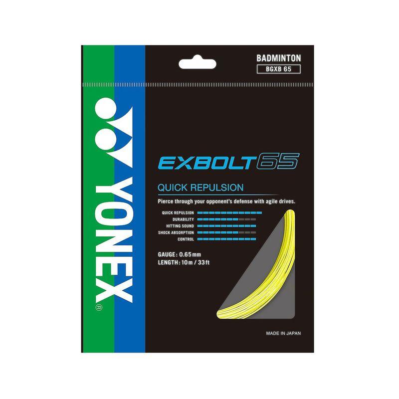 Naciąg do rakiety do badmintona Yonex Exbolt 65 10 m