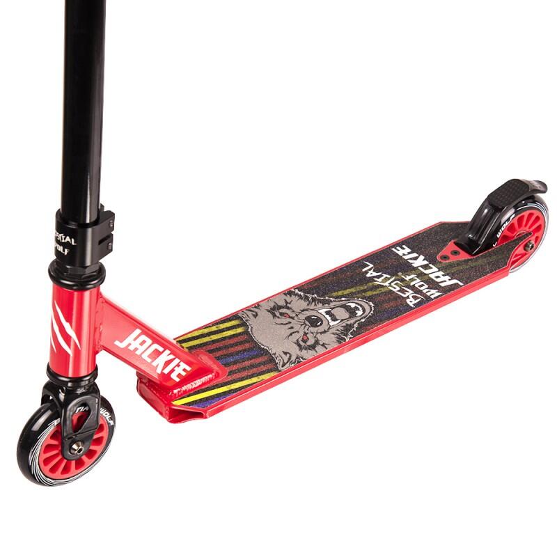 Jackie-red Bestial Wolf Pro Scooter Freestyle Patinete Nivel Inciacion  Ideal Para Hacer Trucos Profesionales Muy Resistente. con Ofertas en  Carrefour