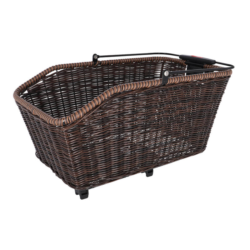 KLICKFIX Hinterradkorb  Structura GT, 44x24x20cm, braun