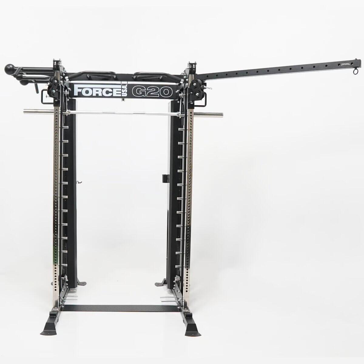 Entraîneur tout-en-un G20 V2 Pro™ - Machine Smith Multipuissance, double poulie 3/5