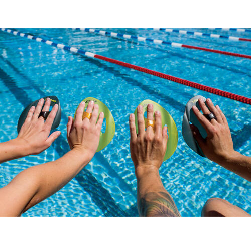 Wiosełka treningowe do pływania unisex Finis Iso Hand Paddles Medium