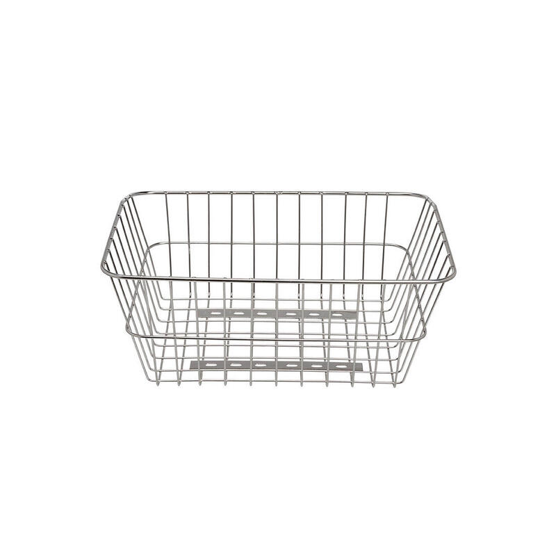 Siech Cycles Basket Rear Silver