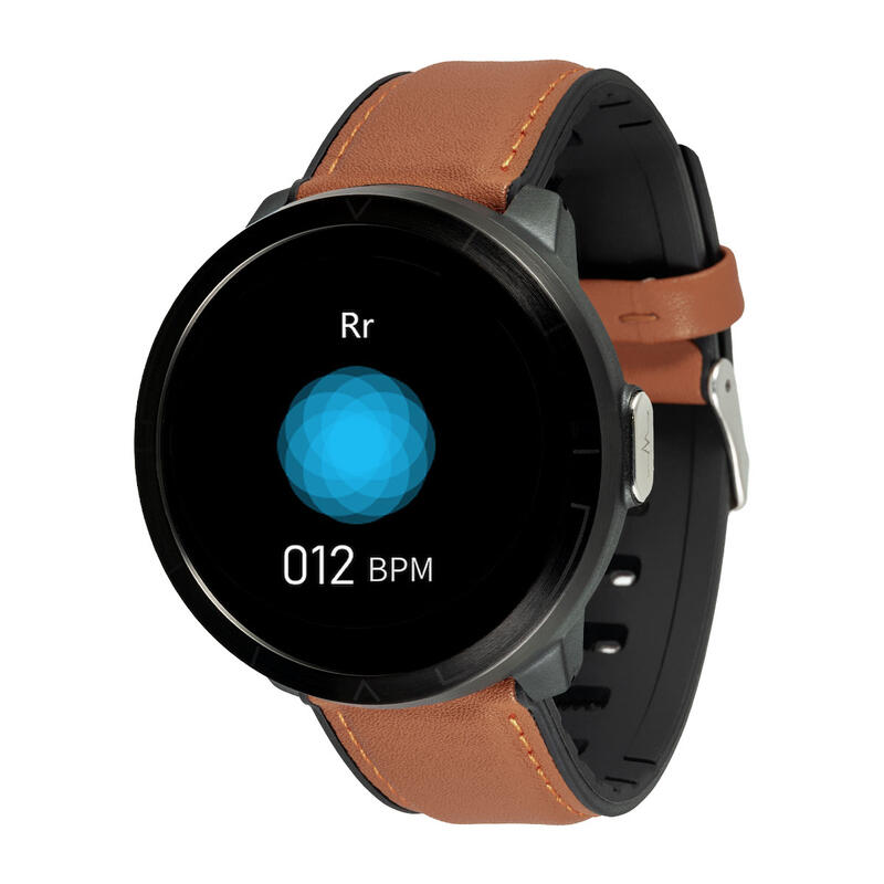 Uniseks sport smartwatch WM18 bruin