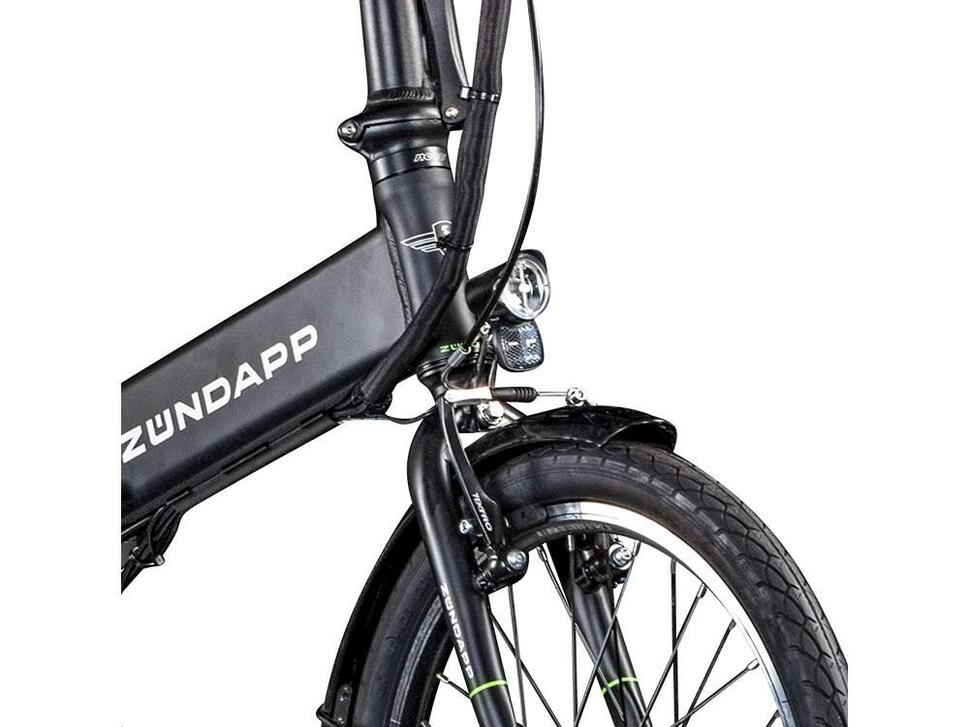 Rower elektryczny Zundapp Green rama 15 cali aluminium koło 20 czarny