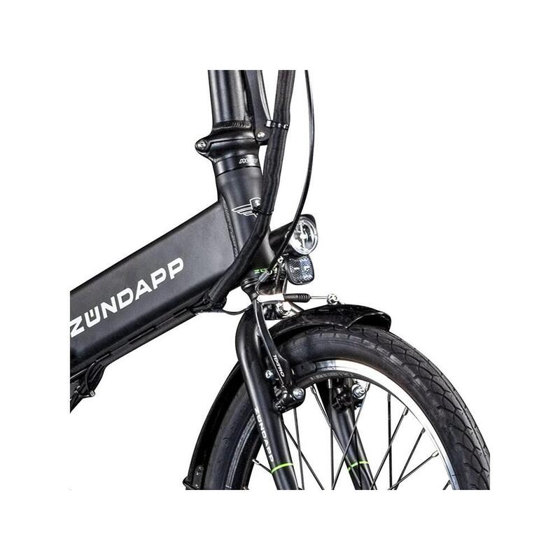 Rower elektryczny Zundapp Green rama 15 cali aluminium koło 20 czarny