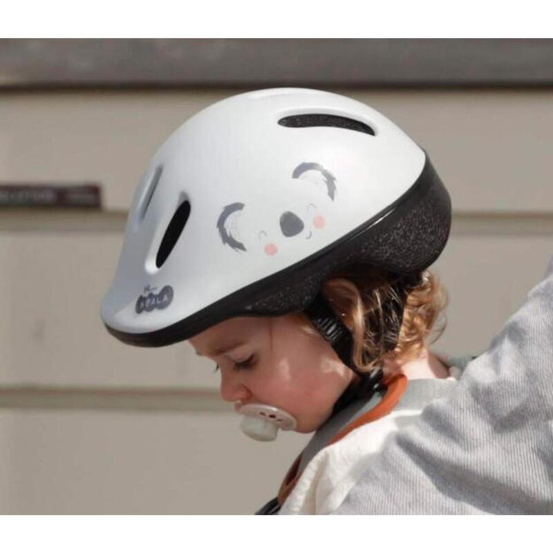 Casque de vélo pour bébés Confort & Sécurité Hoggy Blanc